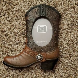 Cowboy Boot Picture Frame